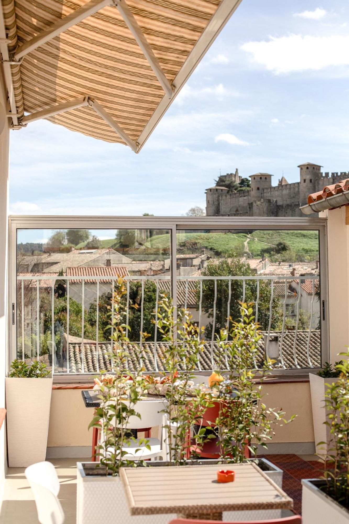 Face Cite - Chambres D'Hotes - Parking & Garage Gratuit - Wi-Fi Gratuit Carcassone Exterior photo